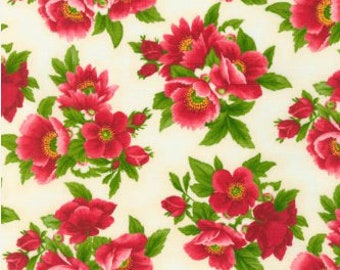 QUILT FABRIC Scarlet's Garden, cotton quilt, cotton designer - 20646 de Robert Kaufman