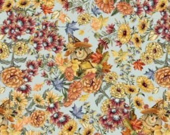 Fabric cotton, COZY COUNTRYSIDE, 49250101, 02, Quilt Fabrics, 100% cotton, quilt cotton - Pumpkin Patch Keeper of Camelot Fabrics