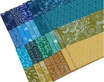 40 Jelly Rolls, 2 1/2" X 44", Pre-Cut cotton - Century d'Andover Fabrics
