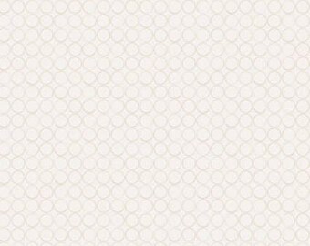 Fabric cotton, CIRCLES, Cream, 58240305-01, Quilt Fabrics, 100% cotton,quilt cotton - Whispering Grasslands of Camelot Fabrics