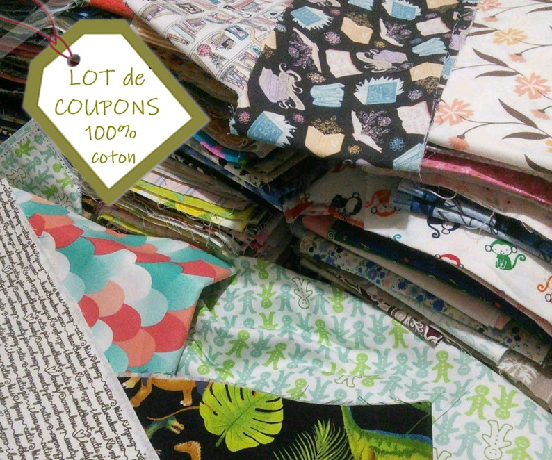 4 yards, Scrap Pack, Cotton SURPRISE Lot, 100% Cotton, Scrap quilt Cotton, Craft Cotton. See description before ordering. FINAL SALE image 3