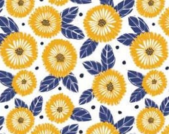 Flower, La Dolce Vita, Emma & Mila Fabrics, 100% Cotton
