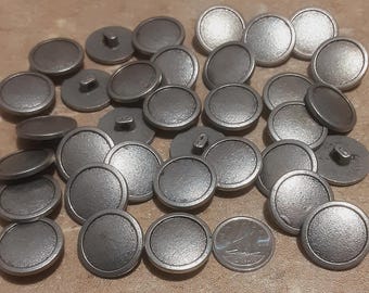 12 Buttons, 20mm, metal button