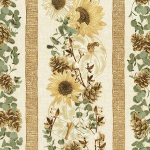 QUILT FABRIC Sunflower, 100% coton - 7693 de Timeless Treasures