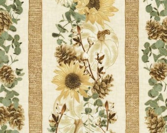 QUILT FABRIC Sunflower, 100% coton - 7693 de Timeless Treasures