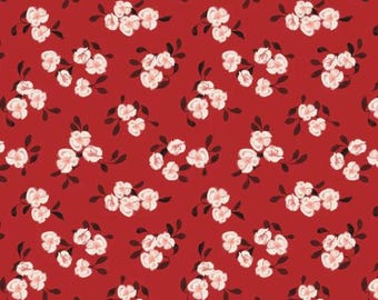 Fabric cotton, SCATTERED FLORALS, 58240804, 03, Quilt Fabrics, 100% cotton, quilt cotton - Blooms and Bows of Camelot Fabrics