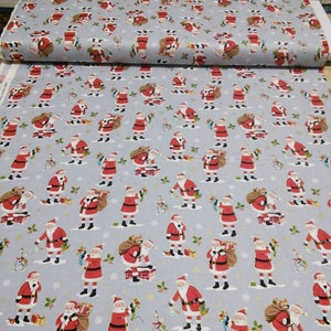 QUILT FABRIC, Merry Christmas, SANTA, 2480, cotton quilt, cotton designer Merry Christmas d'Andover Fabrics 画像 3