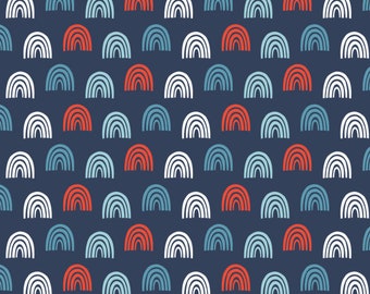 SALE, QUILT FABRIC Scalloped Waves, Nautical, 100% cotton, cotton quilt, cotton designer - Nautical de Camelot Fabrics