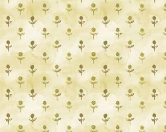 Fabric cotton, SERENE BLOOMS, Yellow, 52204305, 01, Quilt Fabrics, 100% cotton, quilt cotton - Golden Hour of Camelot Fabrics