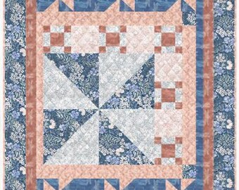 PDF, PLAY DATE Quilt, 33.5'' X 49.5'', Tutoriel - Bloom Manor of Camelot Fabrics