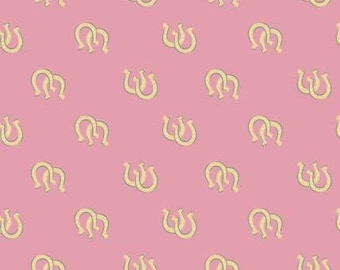 Fabric cotton, LUCKY HORSESHOES, 21240304, 03, Quilt Fabrics, 100% cotton, quilt cotton - Rodeo Rose of Camelot Fabrics