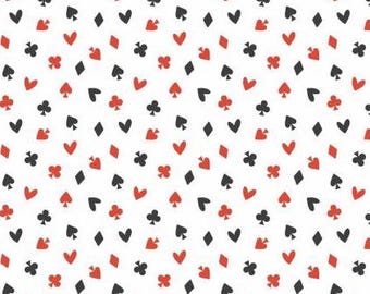 Fabric cotton, SUITS OF CARDS, 21240205, 01, Quilt Fabrics, 100% cotton, quilt cotton - Abracadabra of Camelot Fabrics