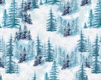 Fabric cotton, WINTER FOREST, 21240604, 01, Quilt Fabrics, 100% cotton, quilt cotton - Winter Land of Camelot Fabrics