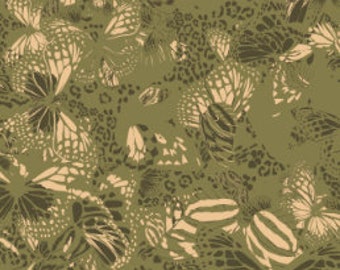 QUILT FABRICS, Under the Lands Olive, 58230406-02, 100% cotton, quilt cotton - Botany Collection of Camelot Fabrics