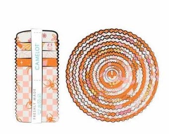 QUILT FABRICS, 40 stripes 2 1/2x44po, Jelly Rolls, 100% cotton, quilt cotton - Ghostly Garden of Camelot Fabrics