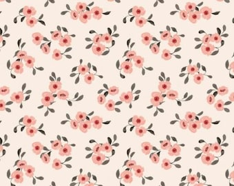 Fabric cotton, SCATTERED FLORALS, 58240804, 01, Quilt Fabrics, 100% cotton, quilt cotton - Blooms and Bows of Camelot Fabrics