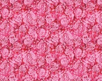 Fabric cotton, Textured Roses, Pink, 21231303, 01, QUILT FABRICS, 100% cotton, quilt cotton - Daphne of Camelot Fabrics