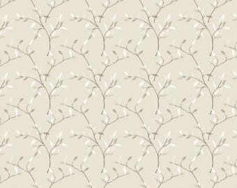 Camelot Fabric TWIGS Cotton Quilt Fabric 50250204-01 - Rosalind Grey