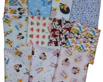 END of COLLECTION, Minnie Mouse, Mickey Mouse, 100% cotton - Mickey Mouse de Camelot Fabrics