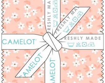 QUILT FABRICS, 42 squares 5 inchs, 100% cotton, quilt cotton - Daisy & Lilly of Camelot Fabrics