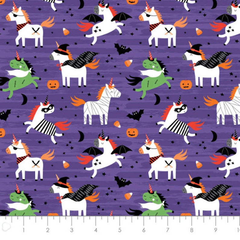 QUILT FABRICS, 13 prints, HALLOWEEN, Quilt cotton Character Halloween de Camelot Fabrics image 6