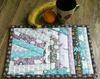 Potholders, 9 1/2 X 13 inchs, Patchwork Hot Mats Potholder Trivet Oven mitt