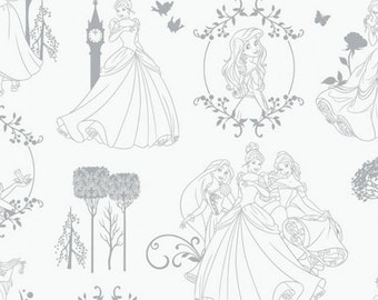 CAMELOT FABRICS, Disney Forever, Princess, 85100112, col 03, cotton, cotton quilt, cotton designer