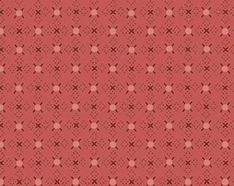QUILT FABRIC Dark orange, 100% Cotton