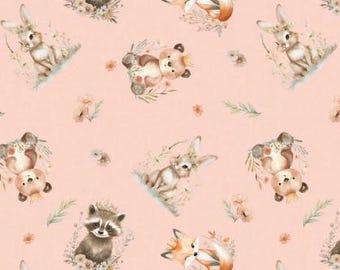 Quilt Fabric SAGEBRUSH BABIES TOSS, Cotton Quilt Fabric , 55250201-03, Sagebrush Babies de Camelot Fabrics