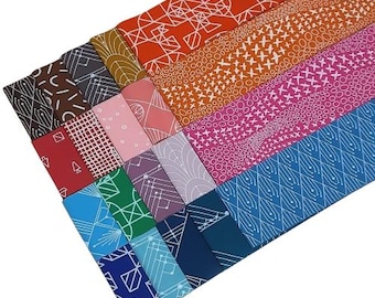 20 stripes, 2 1/2" X 44", Pre-Cut cotton, ANDOVER, Century