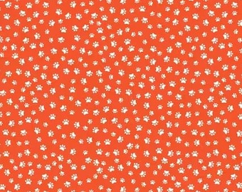 Quilt Fabric PAW PRINTS, Cotton Quilt Fabric , 98250104-01, Cattitude de Camelot Fabrics