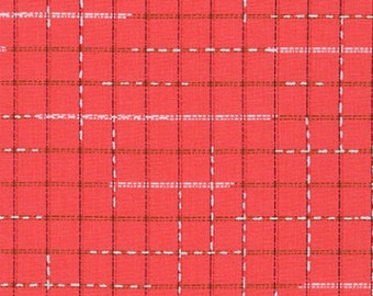 ROBERT KAUFMAN, 19702, 377, watermelon plaid, cotton, cotton quilt, cotton designer - Spring Shimmer de Robert Kaufman