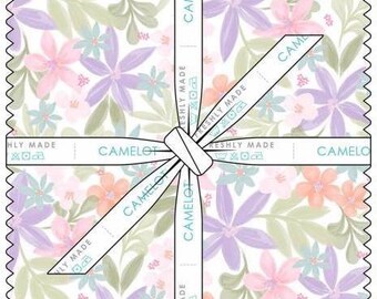 QUILT FABRICS, 42 squares 10 inchs, 100% cotton, quilt cotton - Daisy & Lilly of Camelot Fabrics