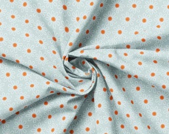 QUILT FABRICS, Petal Power, Blue, Daisey Dukes, 27230203-01, 100% cotton, quilt cotton - Daisey Dukes of Camelot Fabrics