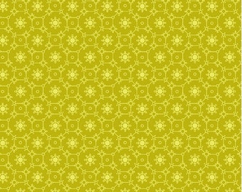 QUILT FABRIC Collective, GREEN Chartreuse, 100% coton - 9181 Y d'Andover Fabrics
