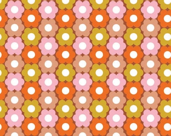 CAMELOT FABRICS, Geo Floral, 50211305-01, On The Road, 100% cotton, quilt cotton