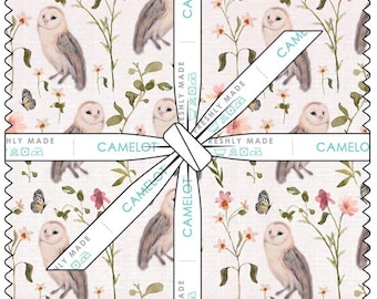 QUILT FABRICS, 42 squares 10 inchs, 100% cotton, quilt cotton - Fluttering Blooms of Camelot Fabrics
