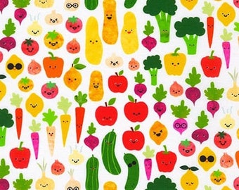 ROBERT KAUFMAN, vegetable, cotton, cotton quilt, cotton designer - Farm to Table de Robert Kaufman