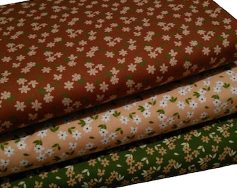 QUILT FABRICS, Pressed Petals, 58230404, 100% cotton, quilt cotton - Botany Collection of Camelot Fabrics