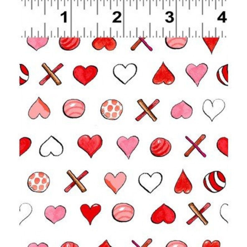 XO Clothworks Puppy Love Heart 100/% Cotton