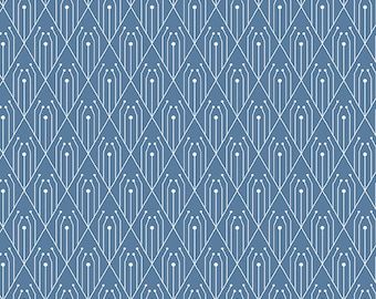 QUILT FABRICS, DENIM, CS29, cotton, cotton quilt, cotton designer - Century d'Andover Fabrics