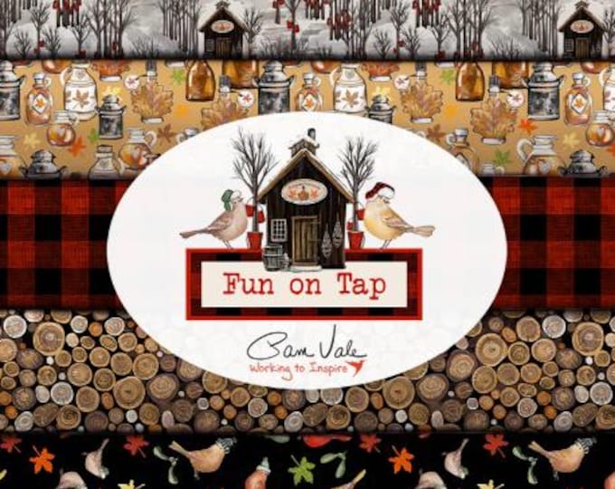 Featured listing image: FABRICS COTTON, SUGAR House , Bundle 13 - Fun on Tap de Camelot Fabrics