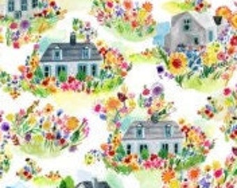 DEAR STELLA, Cottage, Dream Summer cottages, Midsummer, 1610, Dear Stella, cotton, cotton quilt, cotton designer