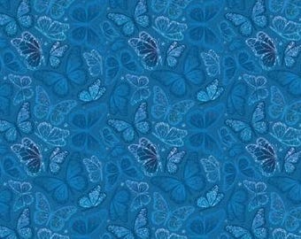 Fabric cotton, BUTTERFLIES, 55240608, 02, Quilt Fabrics, 100% cotton, quilt cotton - Disco Queen of Camelot Fabrics