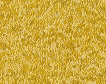 QUILT FABRIC Herb, gold yellow, 100% cotton, cotton quilt, cotton designer - Village Life d'Andover Fabrics