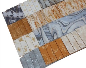 40 Stripes, GOLD, SILVER, Jelly Rolls, 2 1/2" X 44", Pre-Cut cotton