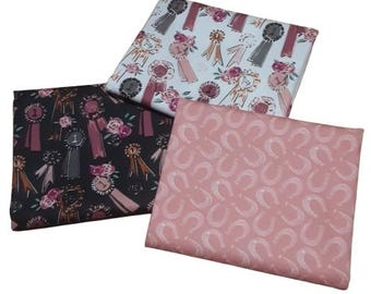 END OF COLLECTION, 4 prints, Horse, Quilt cotton - Best in Show de Camelot Fabrics