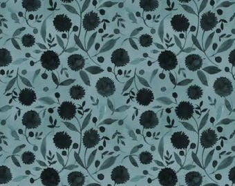 Fabric cotton, ENCHANTED EVENING, Teal, 52204307, 02, Quilt Fabrics, 100% cotton, quilt cotton - Golden Hour of Camelot Fabrics