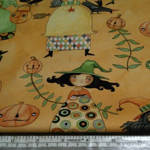 RILEY BLAKE, Main, Halloween Whimsy, 11820, cotton quilt, cotton designer image 4