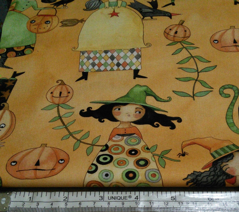 RILEY BLAKE, Main, Halloween Whimsy, 11820, cotton quilt, cotton designer image 4